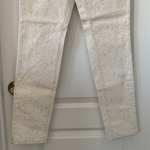 NWT LOFT Modern Skinny Print Jeans Size 6 - Picture 3 of 13